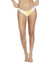 L*space Sandy Classic Bikini Bottom In Yellow