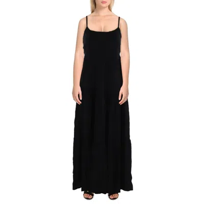 L*space Santorini Womens Woven Striped Maxi Dress