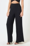 L*space Santos Cotton Gauze Cover-up Pants In Black