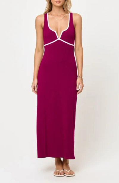 L*space Lspace Sayge Maxi Cover-up Dress In Red