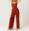 L*space Selena Jumpsuit In Brown