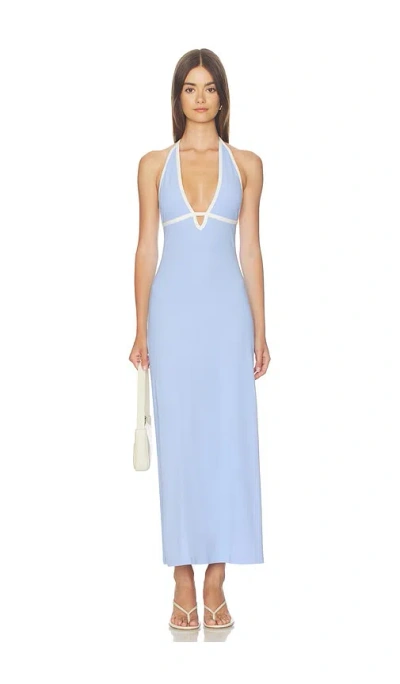 L*space Shea Maxi Dress In Blue