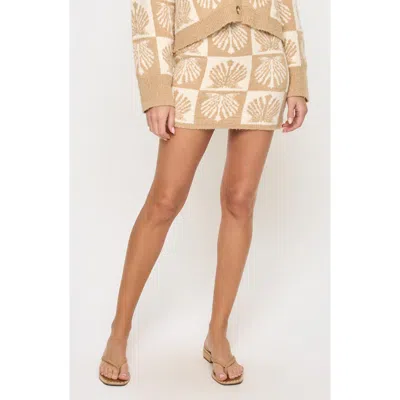 L*space Lspace Shell Be There Cover-up Miniskirt In Neutral