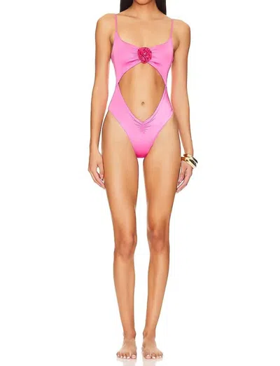 L*space Sierra One Piece Classic Swimsuit In Pink Quartz