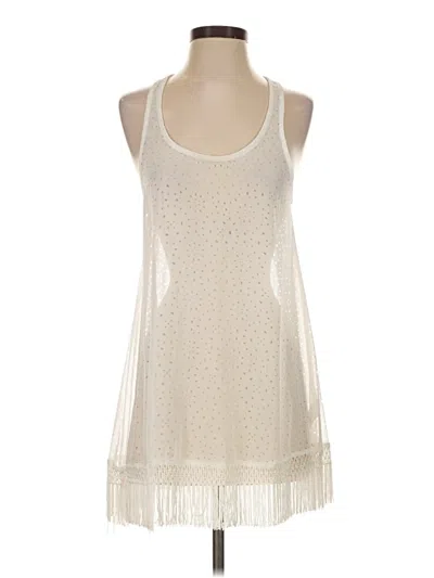 Pre-owned L*space Sleeveless Blouse In Ivory