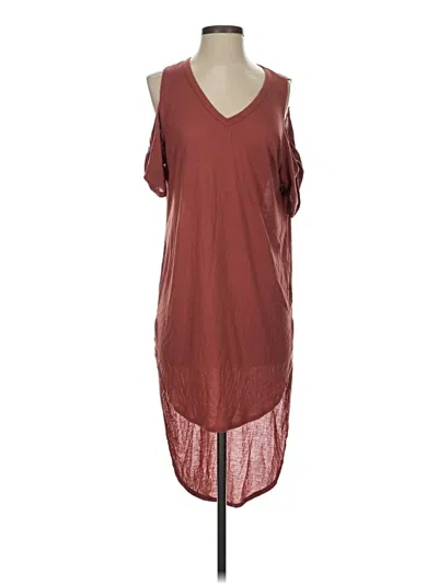 Pre-owned L*space Sleeveless T-shirt In Burgundy
