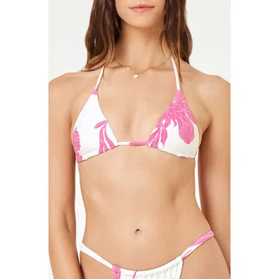 L*space Lspace Sofia Triangle Bikini Top In Le Botanique