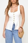 L*space Sofie Vest In White