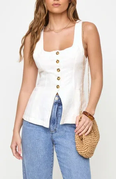 L*space Sofie Vest In White