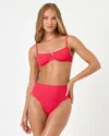 L*space Soleil Bikini Bottom In Gray