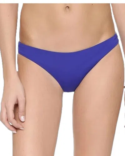 L*space Solid Reversible Emma Bitsy Bikini Bottom In Sapphire In Blue