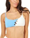 L*space Lspace Solstice Cutout Colorblock Bikini Top