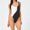 L*space Solstice Bitsy Cutout Colorblock One-piece Swimsuit In Black