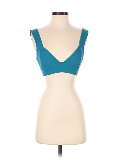 Pre-owned L*space Sports Bra In Teal