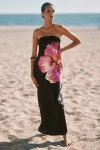 L*space Spring In Love Strapless Maxi Dress In Black