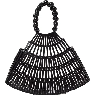 L*space Lspace Starlight Wood Handbag In Black