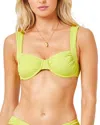 L*space Lspace Stella Underwire Bikini Top In Kiwi