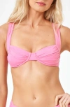 L*space Stella Underwire Bikini Top In Guava