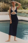 L*space Steph Cutout Midi Dress In Black