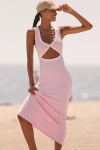 L*space Lspace Steph Cutout Cover-up Midi Dress In Pink