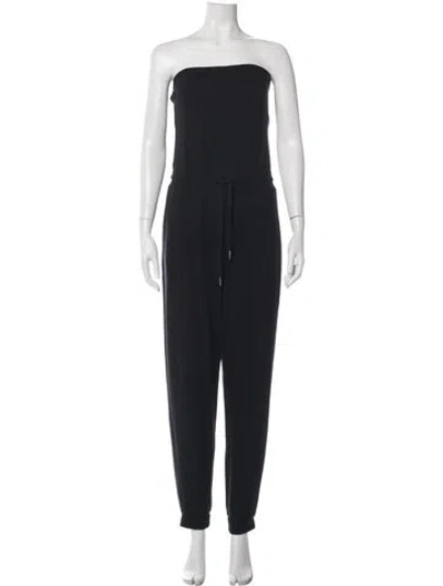 Pre-owned L*space Strapless Jumpsuit In Black