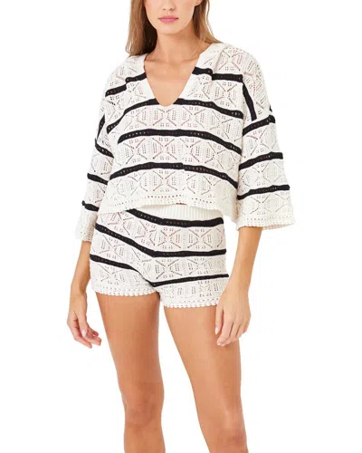 L*space Striped Diamond Eyes Hoodie In Multi