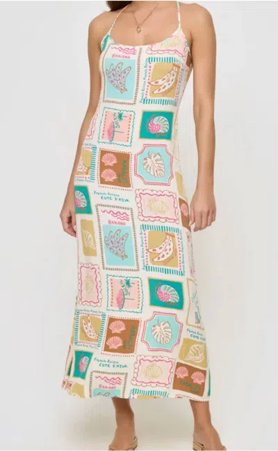L*space Summer Somewhere Midi Dress In Multi