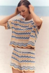 L*space Sun Chaser Crochet Shorts In Multi