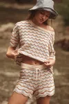 L*space Sun Chaser Crochet Shorts In Neutral