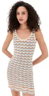 L*space Lspace Sunchaser Cover-up Knit Dress In Blue