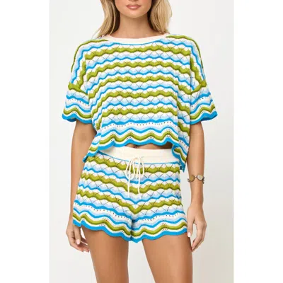 L*space Lspace Sun Chaser Stripe Top In Multi