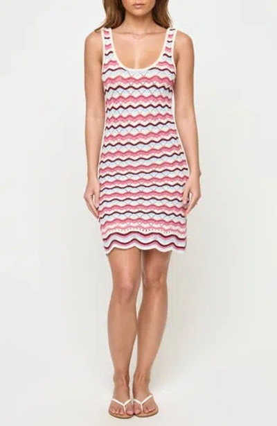 L*space Lspace Sunchaser Cover-up Knit Dress In Pink