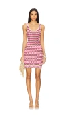 L*space Lspace Sunchaser Cover-up Knit Dress In Shell Yeah Crochet