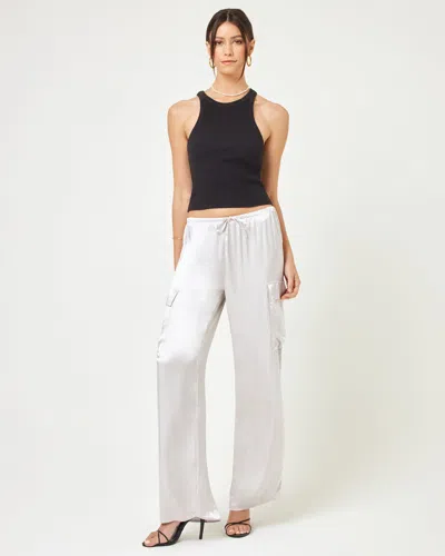 L*space Sundown Cargo Pant In Silver