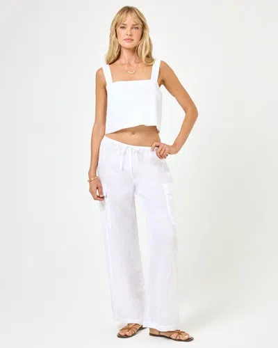 L*space Sundown Cargo Pant In White