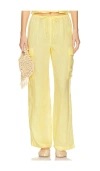 L*space Sundown Cargo Pant In Yellow
