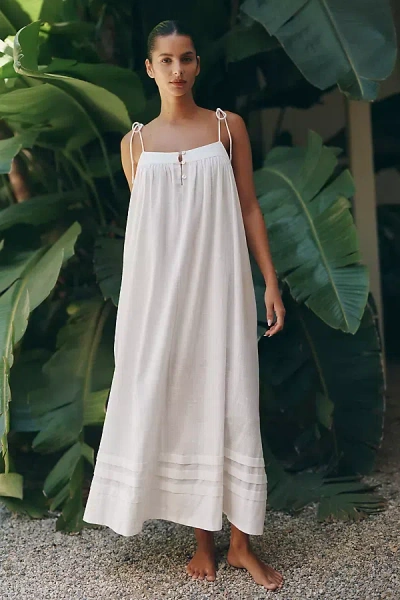 L*space Lspace Sunset Stroll Cotton Cover-up Maxi Dress In Multi