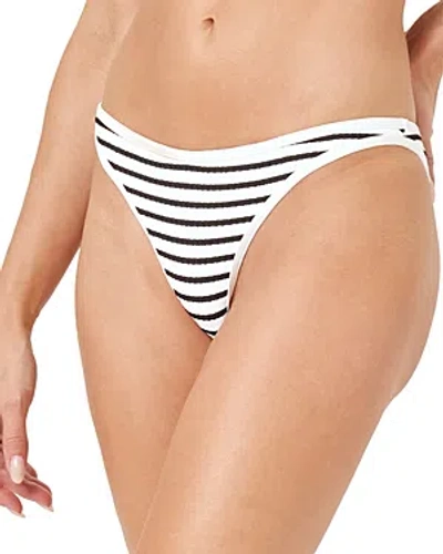 L*space Suzi Classic Bikini Bottom In Sail Along Stripe