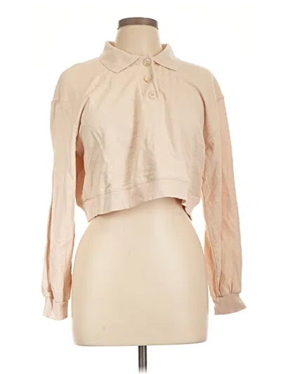 Pre-owned L*space Sweatshirt In Tan