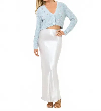 L*space Sweet As Honey Skirt In Silver