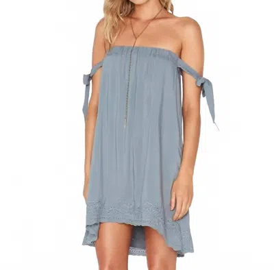 L*space Sweet Dreams Mini Dress In Slated Glass In Gray