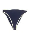 L*space Nora Bitsy Bikini Bottom In Midnight Cream In Blue