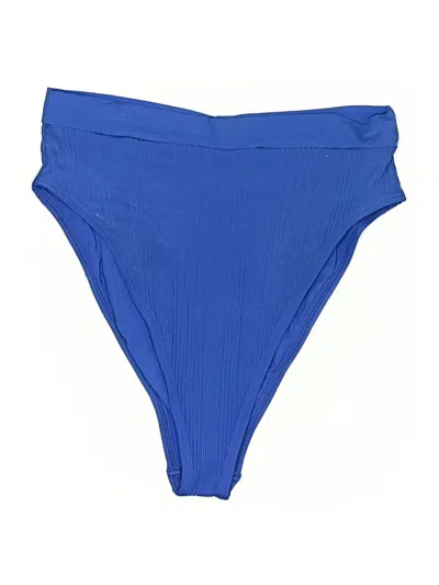 Pre-owned L*space Swimsuit Bottoms In Blue