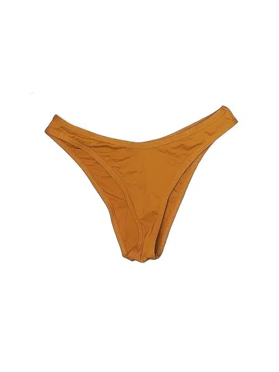 Pre-owned L*space Swimsuit Bottoms In Brown