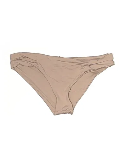 Pre-owned L*space Swimsuit Bottoms In Brown