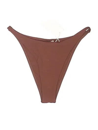 Pre-owned L*space Swimsuit Bottoms In Brown