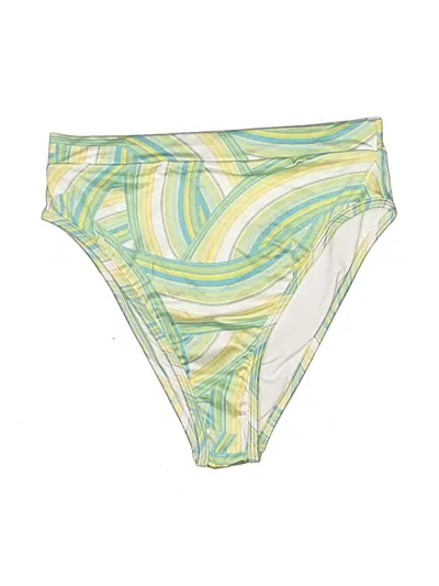 Pre-owned L*space Swimsuit Bottoms In Green