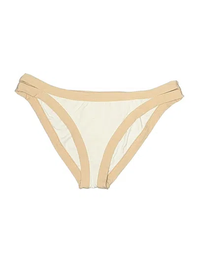 Pre-owned L*space Swimsuit Bottoms In Ivory