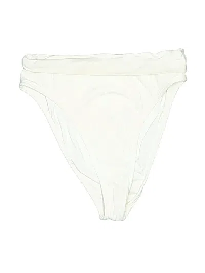 Pre-owned L*space Swimsuit Bottoms In Ivory