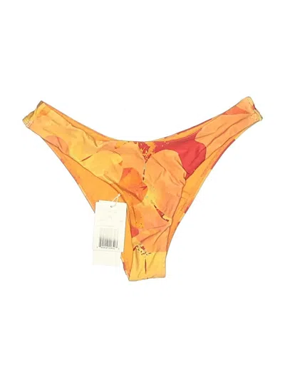 Pre-owned L*space Swimsuit Bottoms In Orange